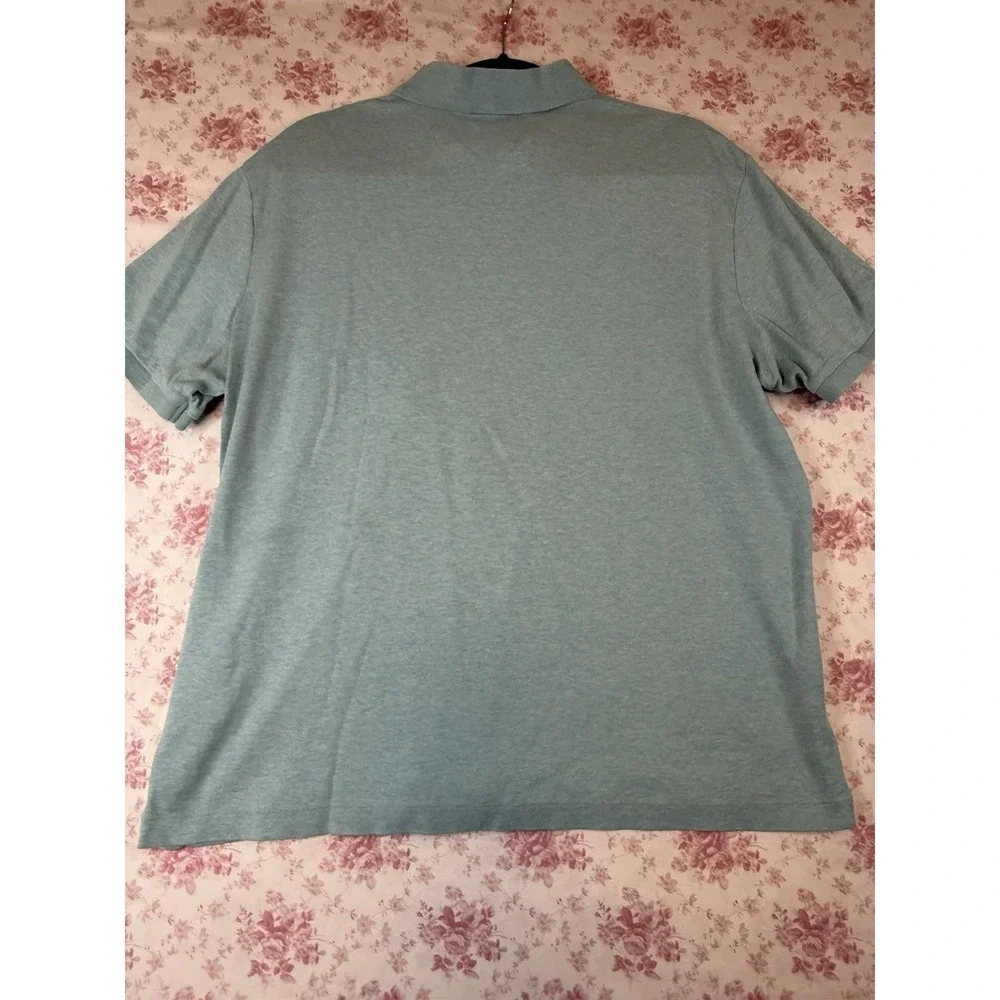 Polo Ralph Lauren Classic Fit Polo Shirt Light Blue Big & Tall Size L